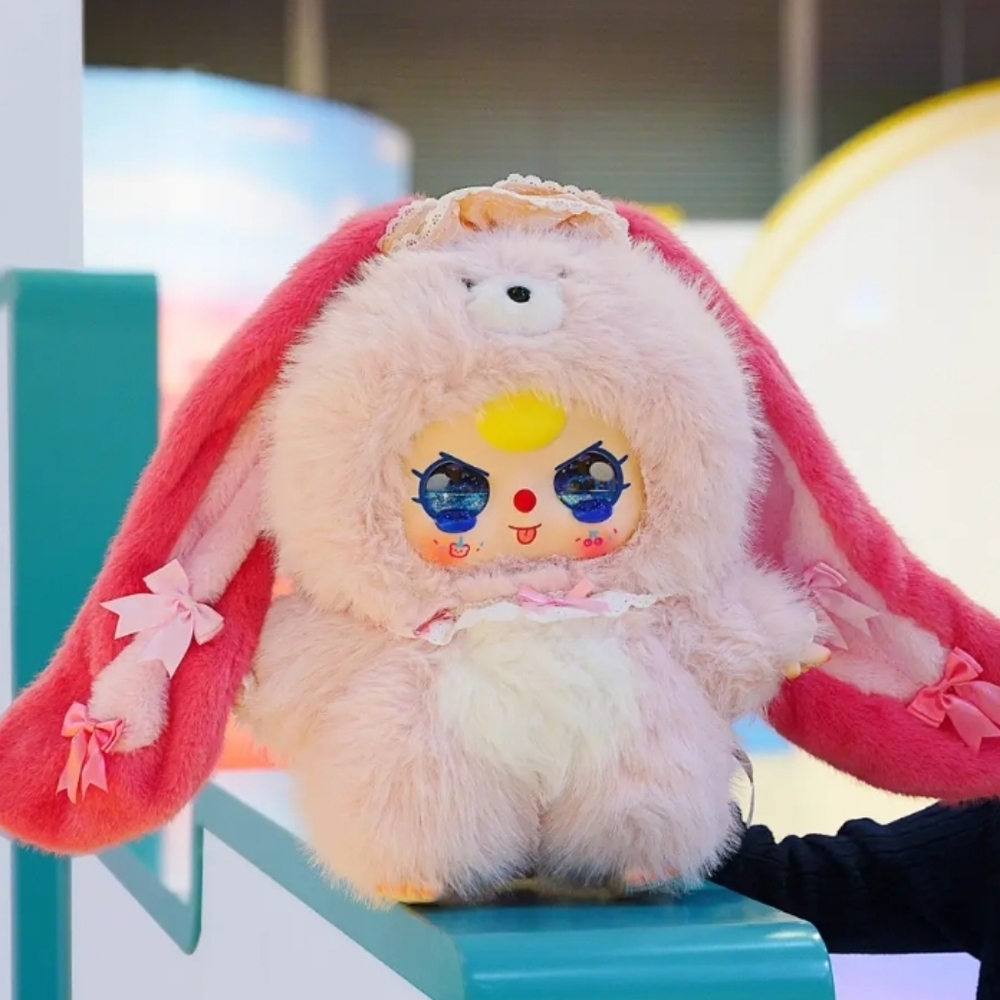Baby Three AI 800% Artificial intelligence Plush - NIB - Pink Rabbit